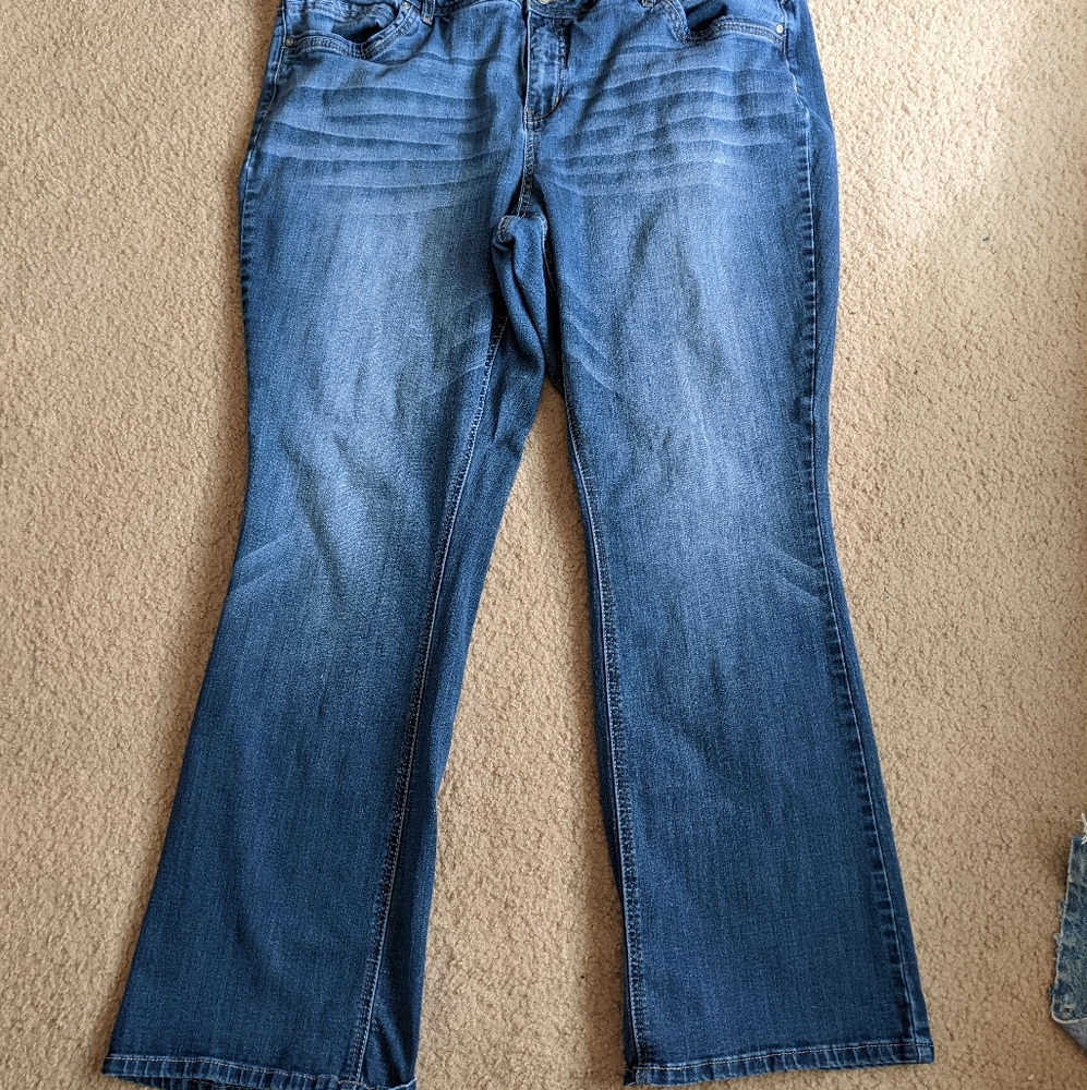 Cato Plus size denim jeans x2 pairs